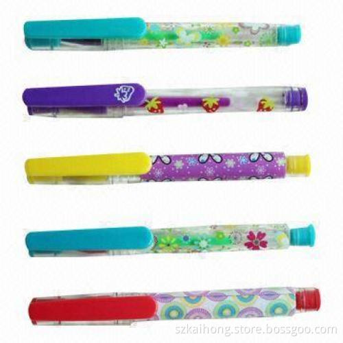 Gel Ink Pens, Various Ink Colors are Available, Made of PP